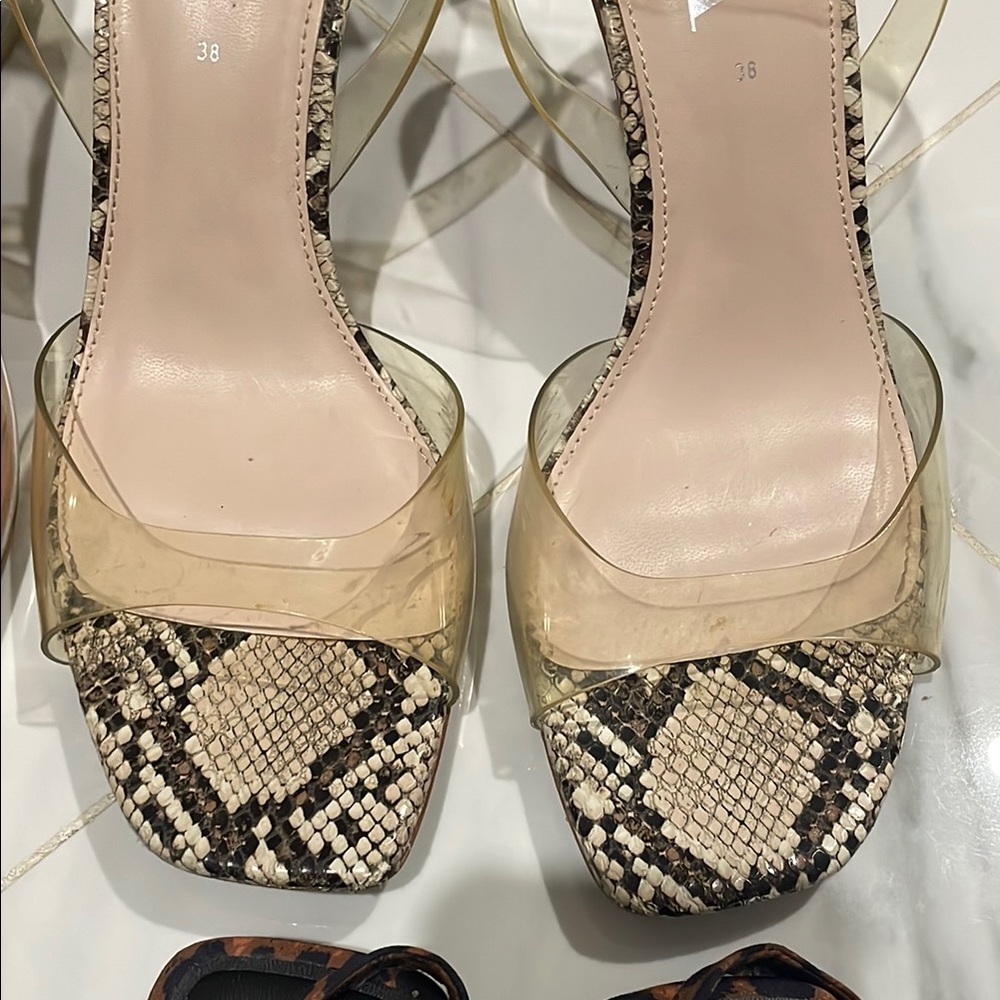 Zara Trendy Shoes & Adidas Sneakers- BLACK HEELS EXCLUDED - Picture 3 of 8